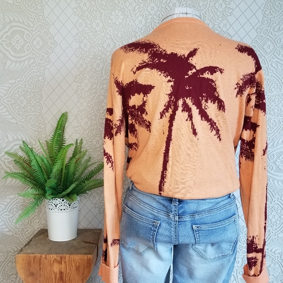 Simons Bold Graphic 100% Cotton Sweater - Picture 4 of 10